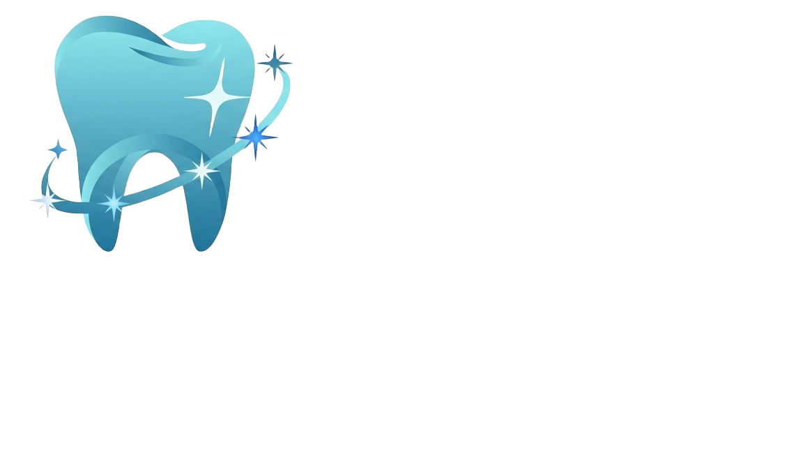 Sparkling clean tooth illustration